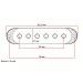 DIMARZIO DM2001 SINGLE PICKUP COVER (BLACK)